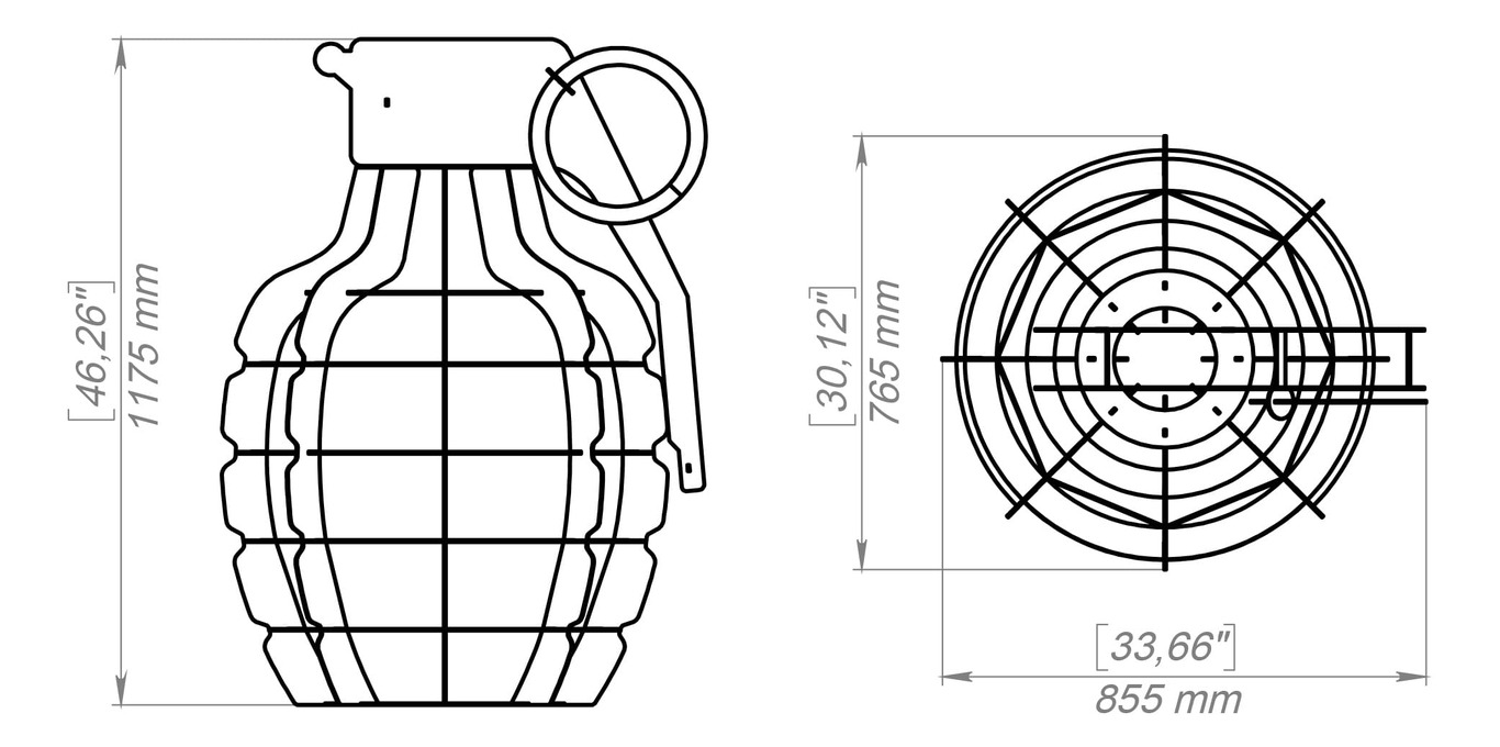 Lareira Externa Granada. Arquivos DXF e SVG para corte e plasma a laser. Фото 14