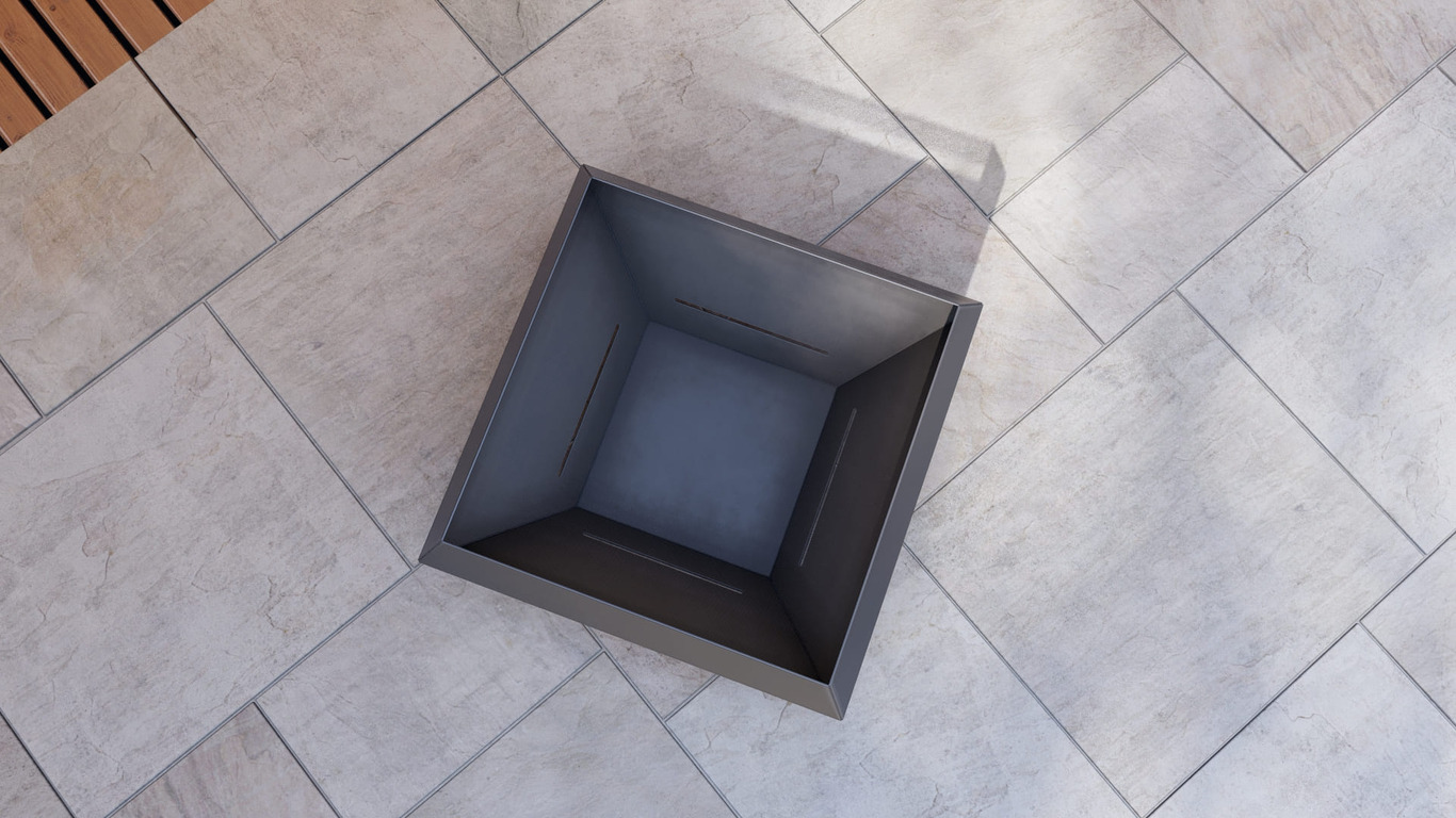 Square Fire Pit. DXF, SVG files for plasma, laser cutting. Фото 11