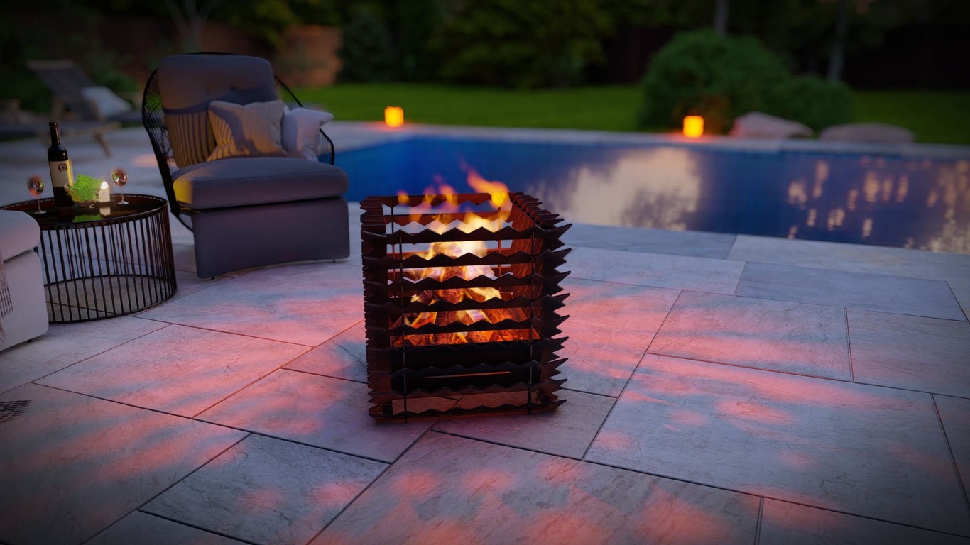 Thorn Cube Fire Pit. DXF, SVG files for plasma, laser cutting. Фото 5