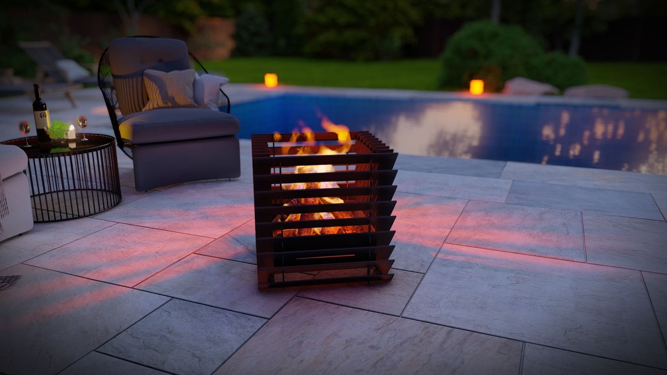 3-in-1 Cube Fire Pit. DXF, SVG files for plasma, laser cutting. Фото 8