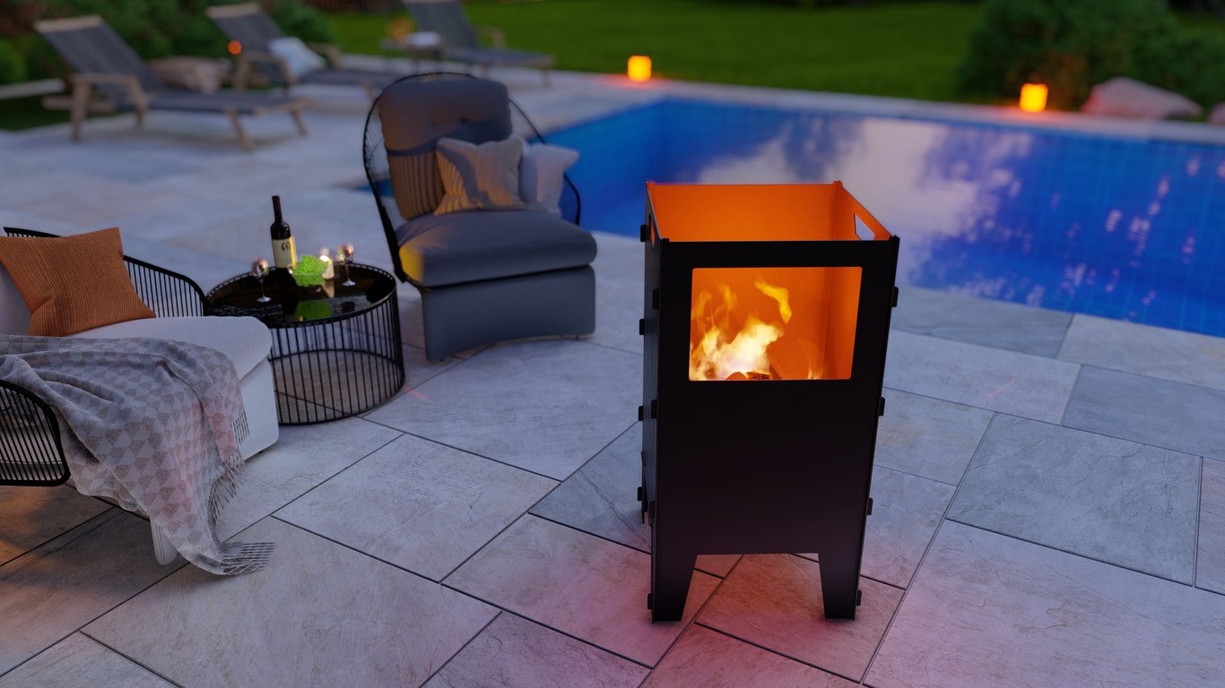 Fire Basket V1 Fire Pit Grill. DXF, SVG files for plasma, laser cutting. Фото 5