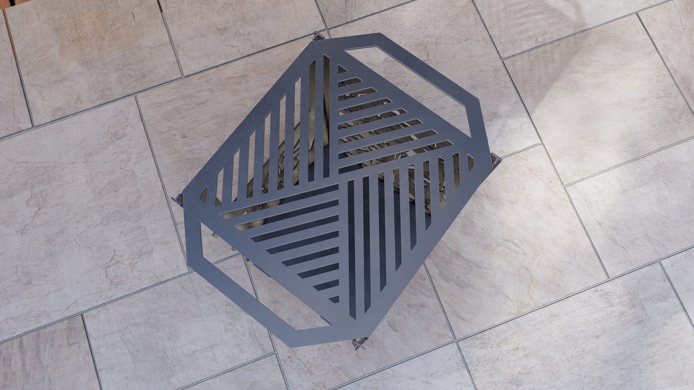 Fire Basket V1 Butterfly Fire Pit Grill. DXF, SVG files for plasma, laser cutting. Фото 10