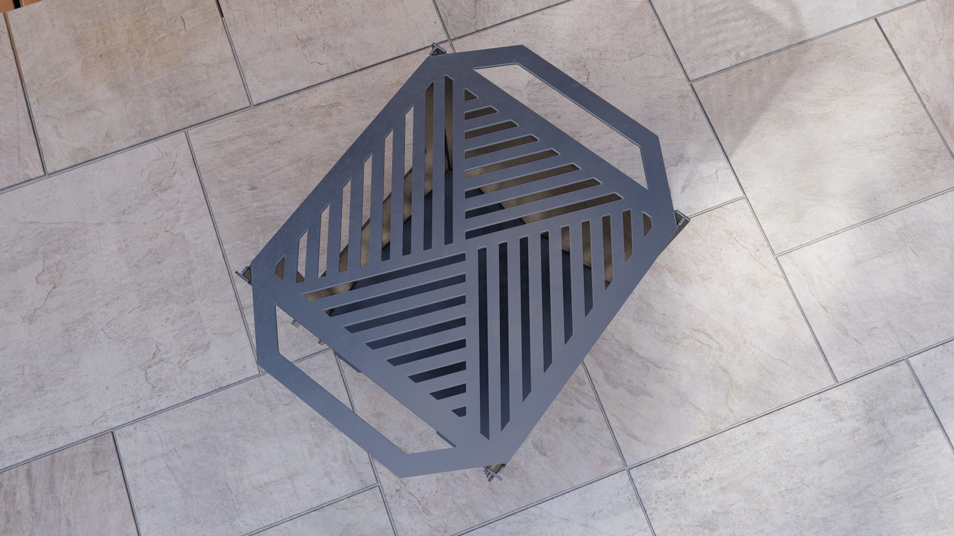 Fire Basket V2 Fire Pit Grill. DXF, SVG files for plasma, laser cutting. Фото 10