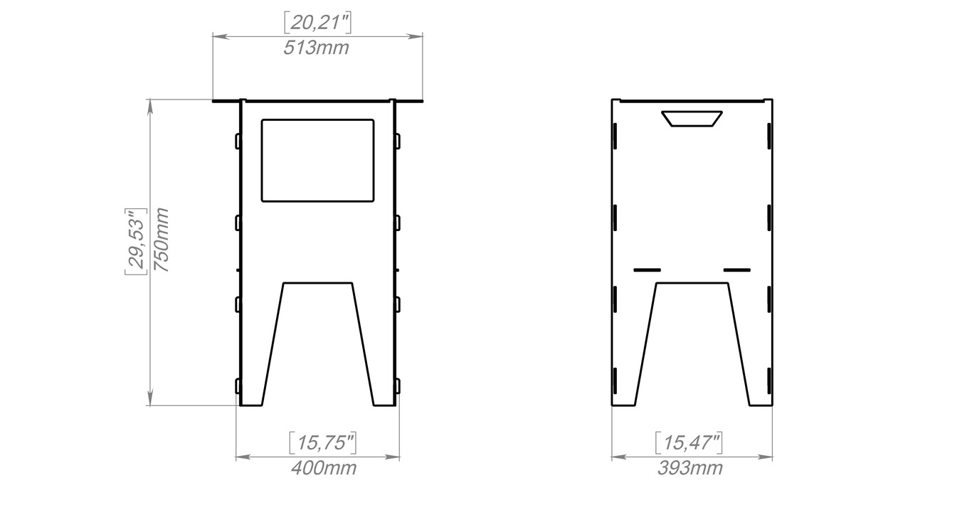 Fire Basket V2 Fire Pit Grill. DXF, SVG files for plasma, laser cutting. Фото 11