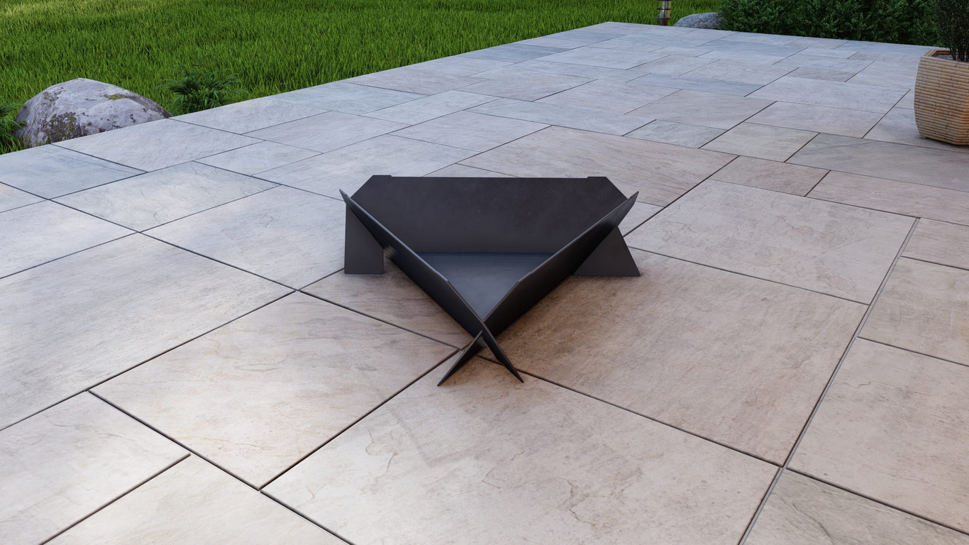 Triangle Fire Pit Grill Three Sizes. DXF, SVG files for plasma, laser cutting. Фото 12