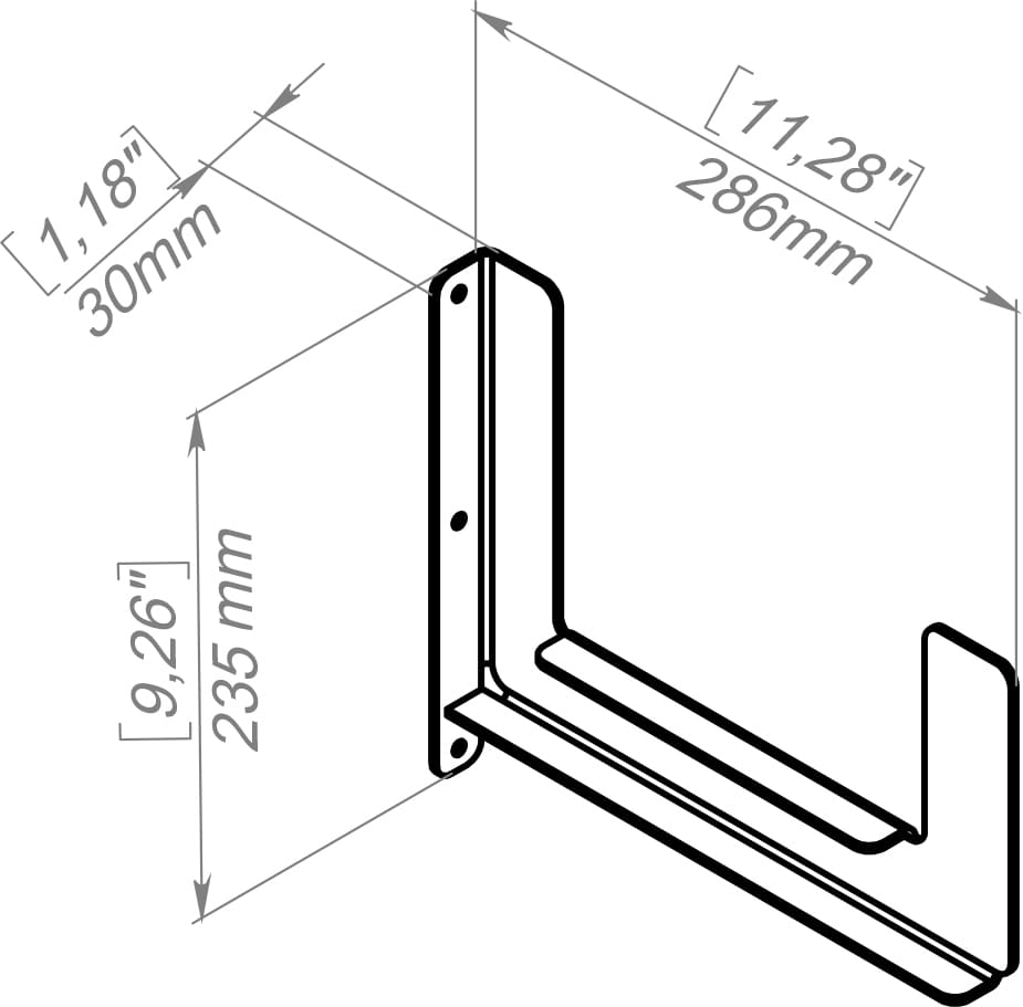 Rangement d'échelles. Fichiers DXF, SVG pour découpe plasma et laser. Supports muraux pour échelles. Фото 11