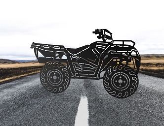 All-Terrain Vehicle. DXF, SVG vector files for CNC, laser and plasma cutting