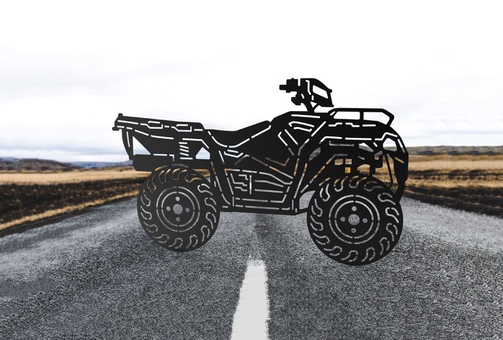 All-Terrain Vehicle. DXF, SVG vector files for CNC, laser and plasma cutting