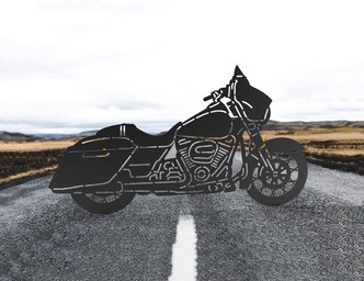 Motorcycle V3. DXF, SVG vector files for CNC, laser and plasma cutting