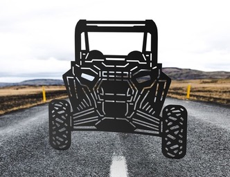 Buggy V2. DXF, SVG vector files for CNC, laser and plasma cutting