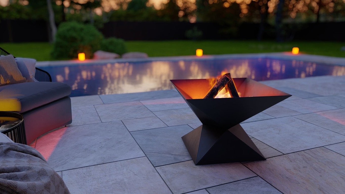 Reflect Fire Pit V1. DXF, SVG files for plasma, laser cutting. Фото 7