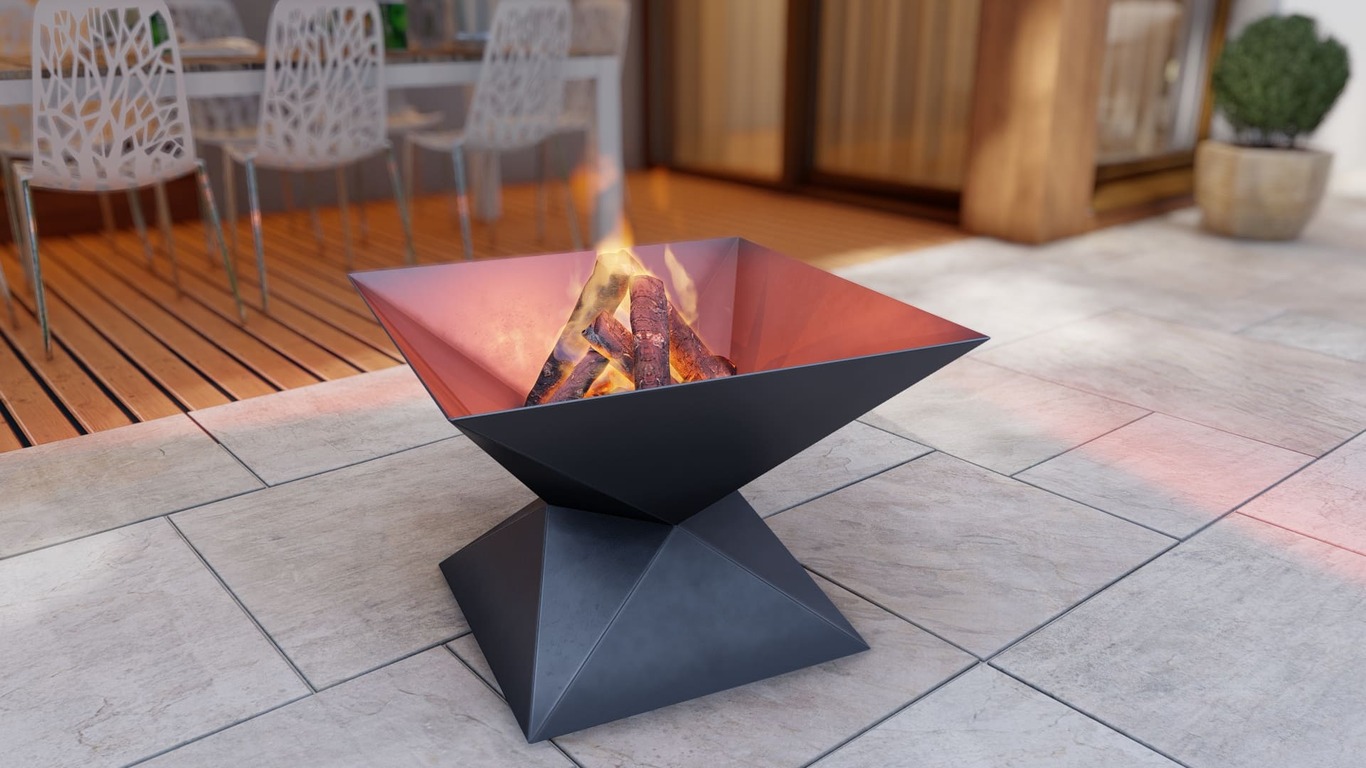 Reflect Fire Pit V1. DXF, SVG files for plasma, laser cutting. Фото 6