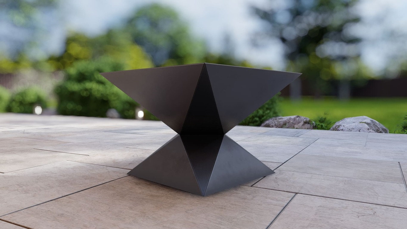 Reflect Fire Pit V1. DXF, SVG files for plasma, laser cutting. Фото 10