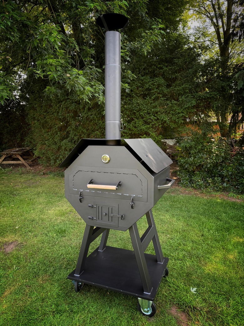Pizza Oven and Grill. DXF files for laser, plasma cutting. Фото 4