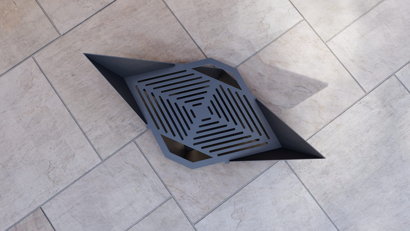Paper Boat Fire Pit Grill. DXF, SVG files for plasma, laser cutting. Portable BBQ for Camping. Фото 13