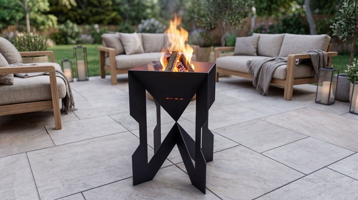 Hourglass 16" Fire Pit. DXF, SVG files for plasma, laser cutting