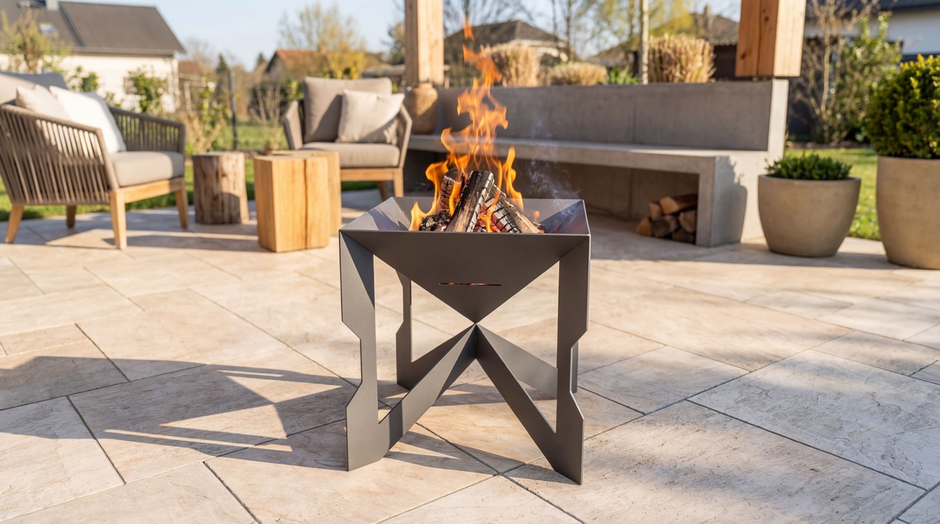 Hourglass 24" Fire Pit. DXF, SVG files for plasma, laser cutting. Фото 2