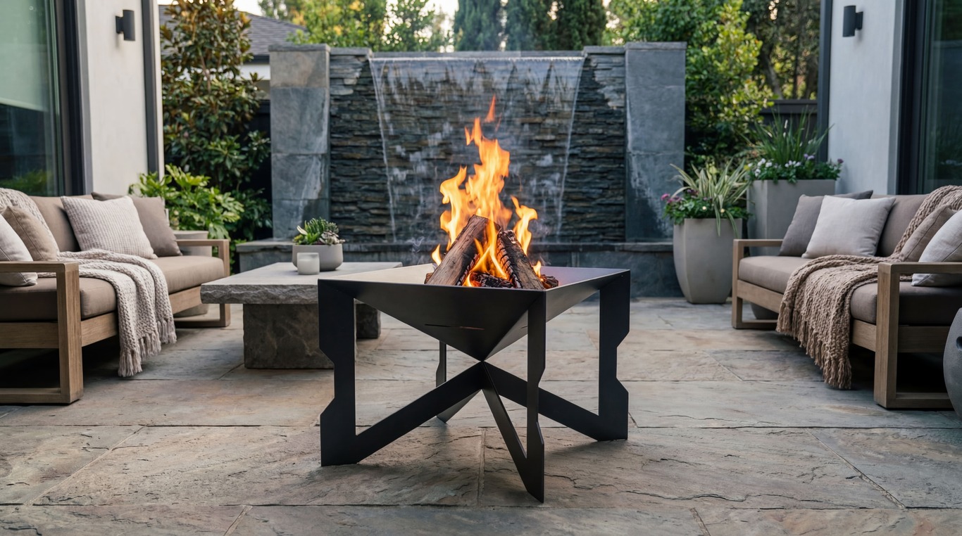 Hourglass Fire Pit Three Sizes. DXF, SVG files for plasma, laser cutting. Фото 5