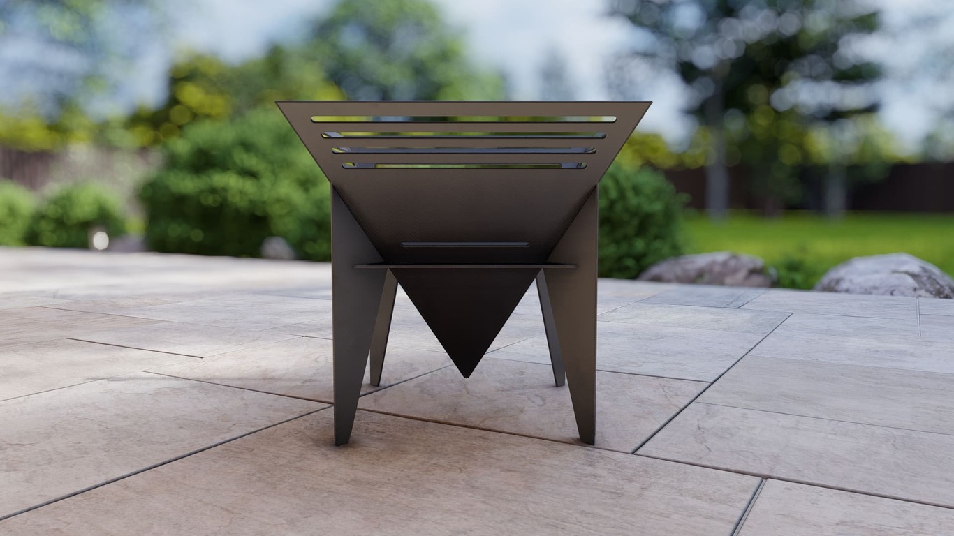 Spectrum Fire Pit. DXF, SVG files for plasma, laser cutting. Фото 14