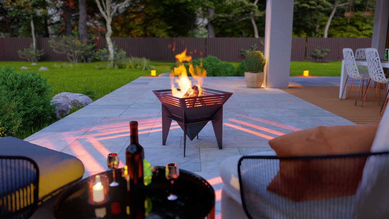 Spectrum Fire Pit. DXF, SVG files for plasma, laser cutting. Фото 5