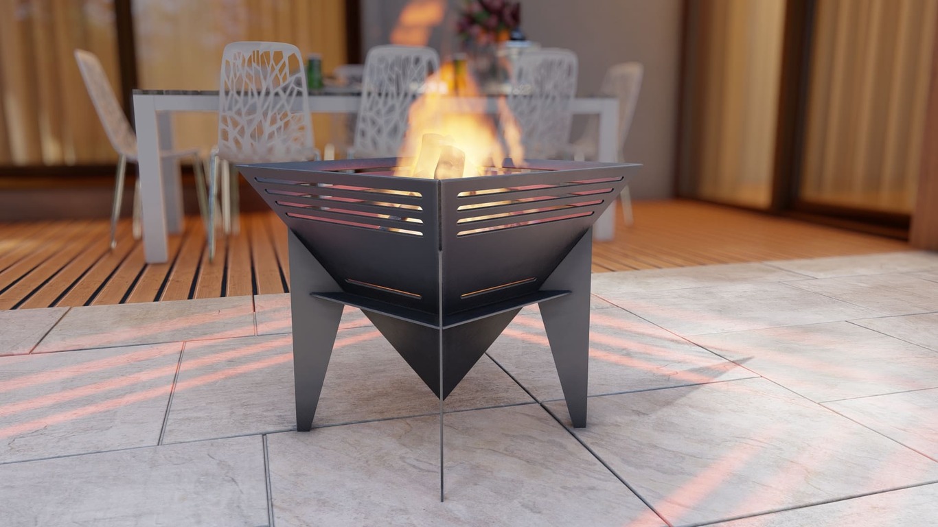 Spectrum Fire Pit. DXF, SVG files for plasma, laser cutting. Фото 8