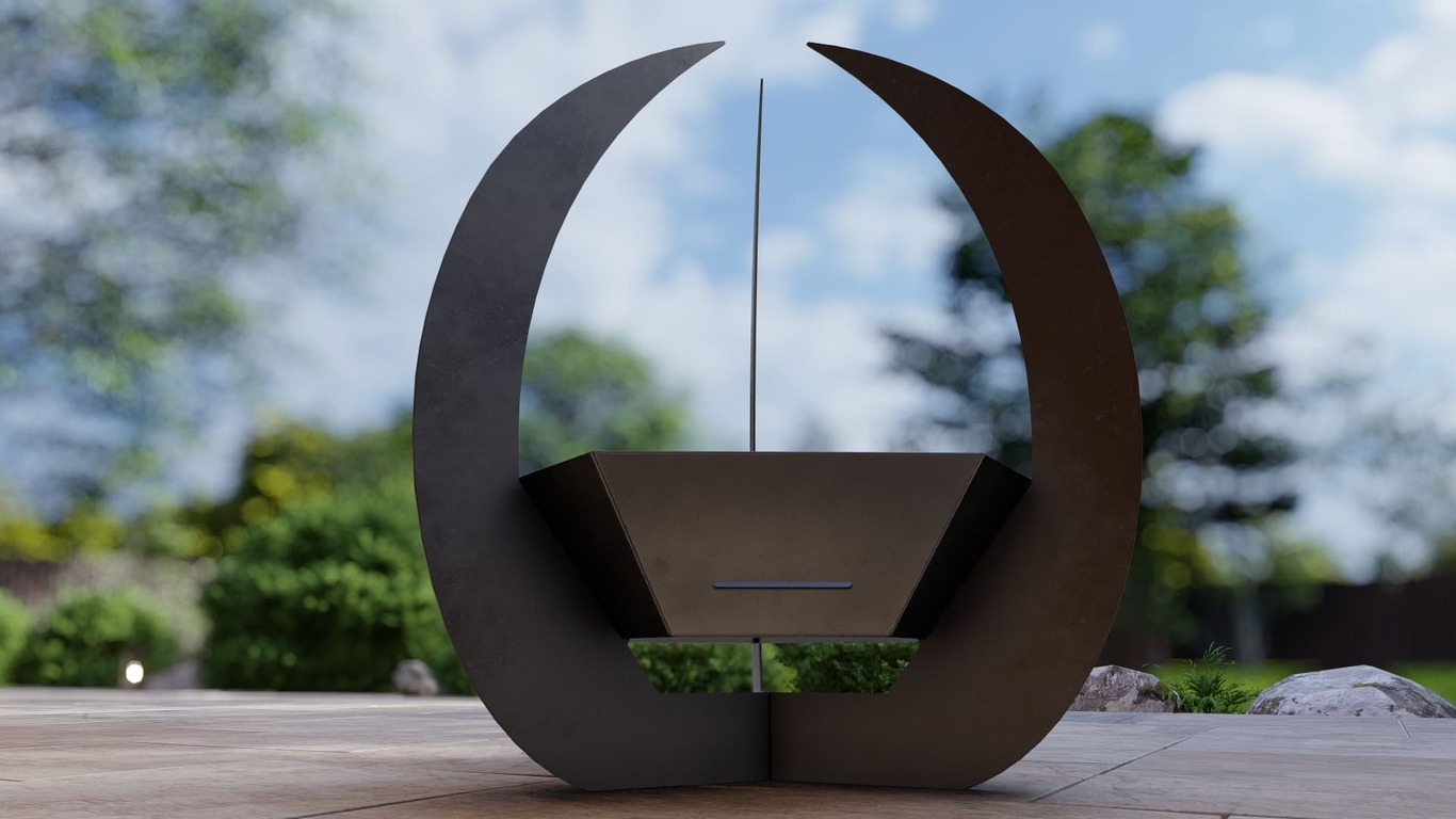 Hexagon Claw Fire Pit. DXF, SVG files for plasma, laser cutting. Фото 12