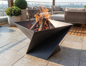 32-Inch Spin Fire Pit. DXF, SVG files for plasma, laser cutting