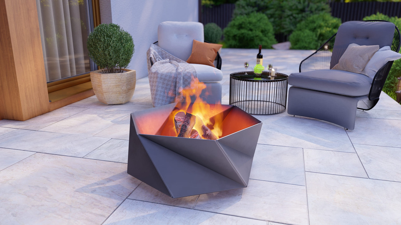 Lareira Externa Vórtice. Arquivos DXF e SVG para corte e plasma a laser. Фото 7