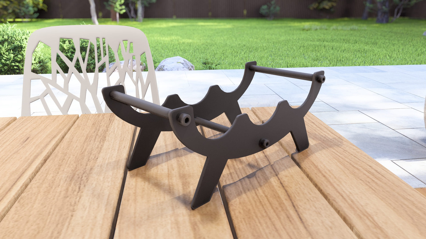 Botellero Eclipse. Archivos SVG y DXF para corte plasma y láser. Фото 7