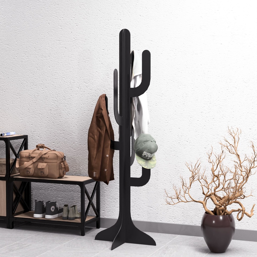 Free-Standing Cactus Coat Rack. DXF, SVG files for plasma, laser cutting. Фото 5