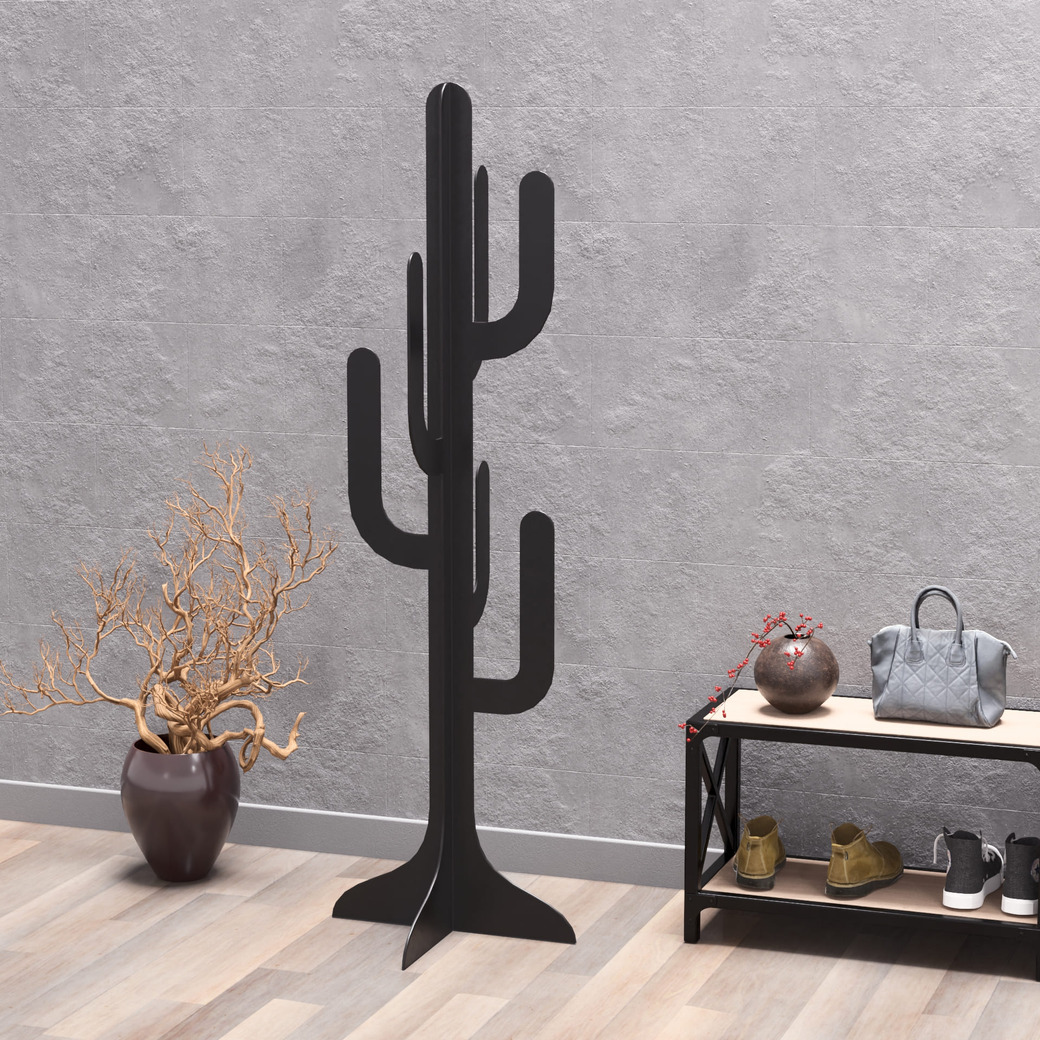 Free-Standing Cactus Coat Rack. DXF, SVG files for plasma, laser cutting. Фото 6