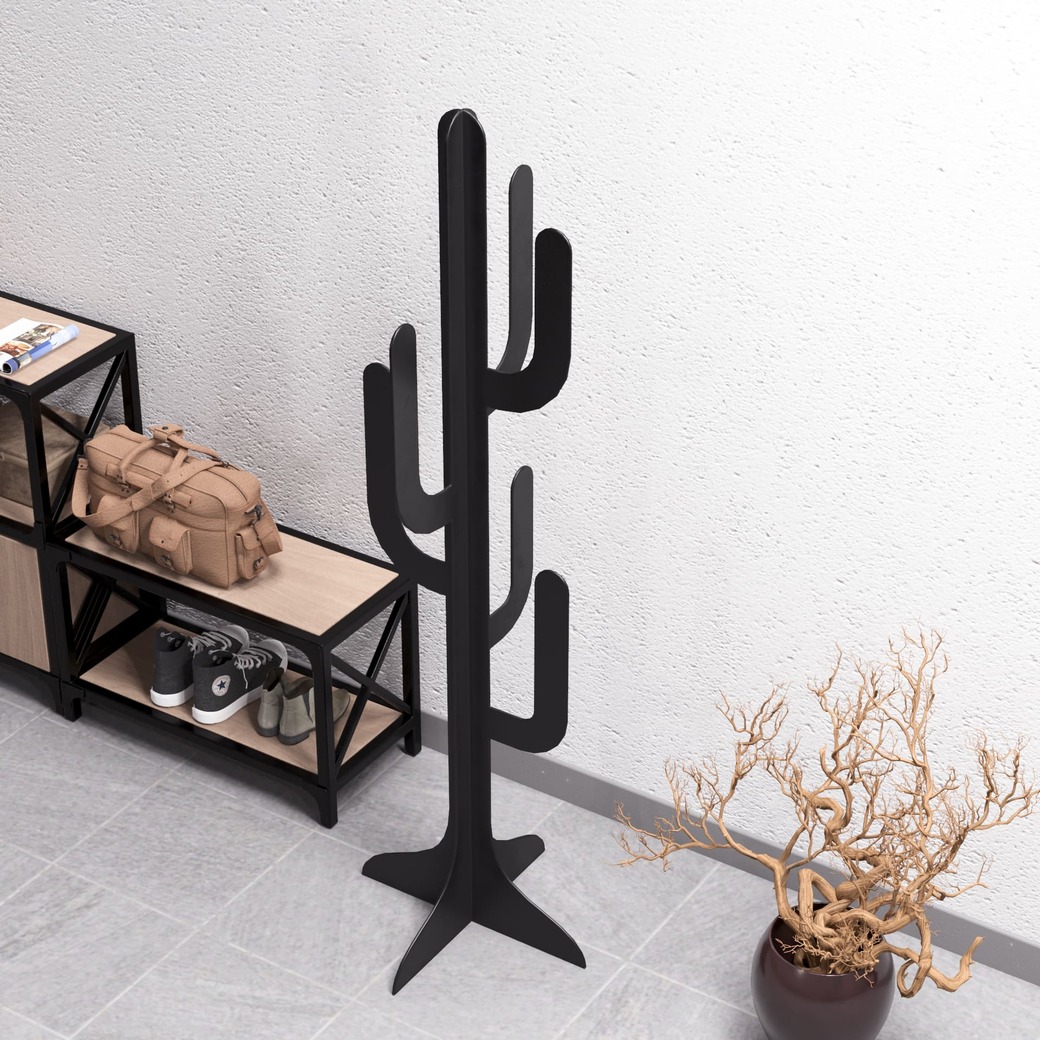 Free-Standing Cactus Coat Rack. DXF, SVG files for plasma, laser cutting. Фото 9
