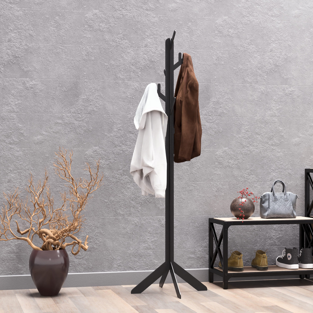 Free-Standing Line Coat Rack V2. DXF, SVG files for plasma, laser cutting. Фото 4