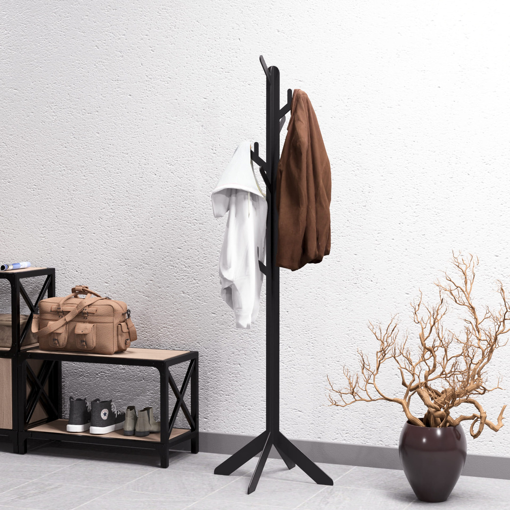 Free-Standing Line Coat Rack V2. DXF, SVG files for plasma, laser cutting. Фото 5
