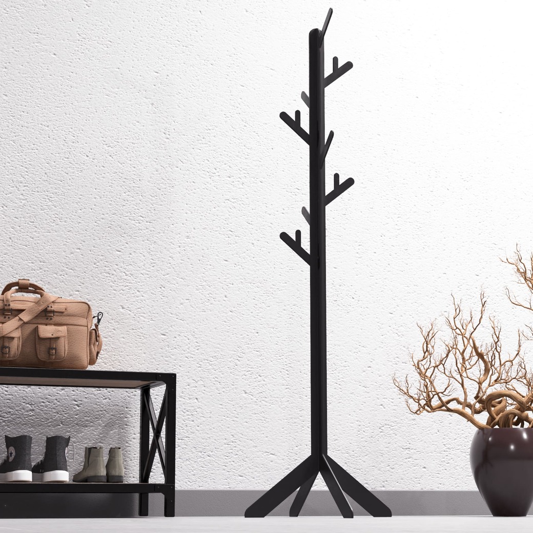 Free-Standing Line Coat Rack V2. DXF, SVG files for plasma, laser cutting. Фото 7