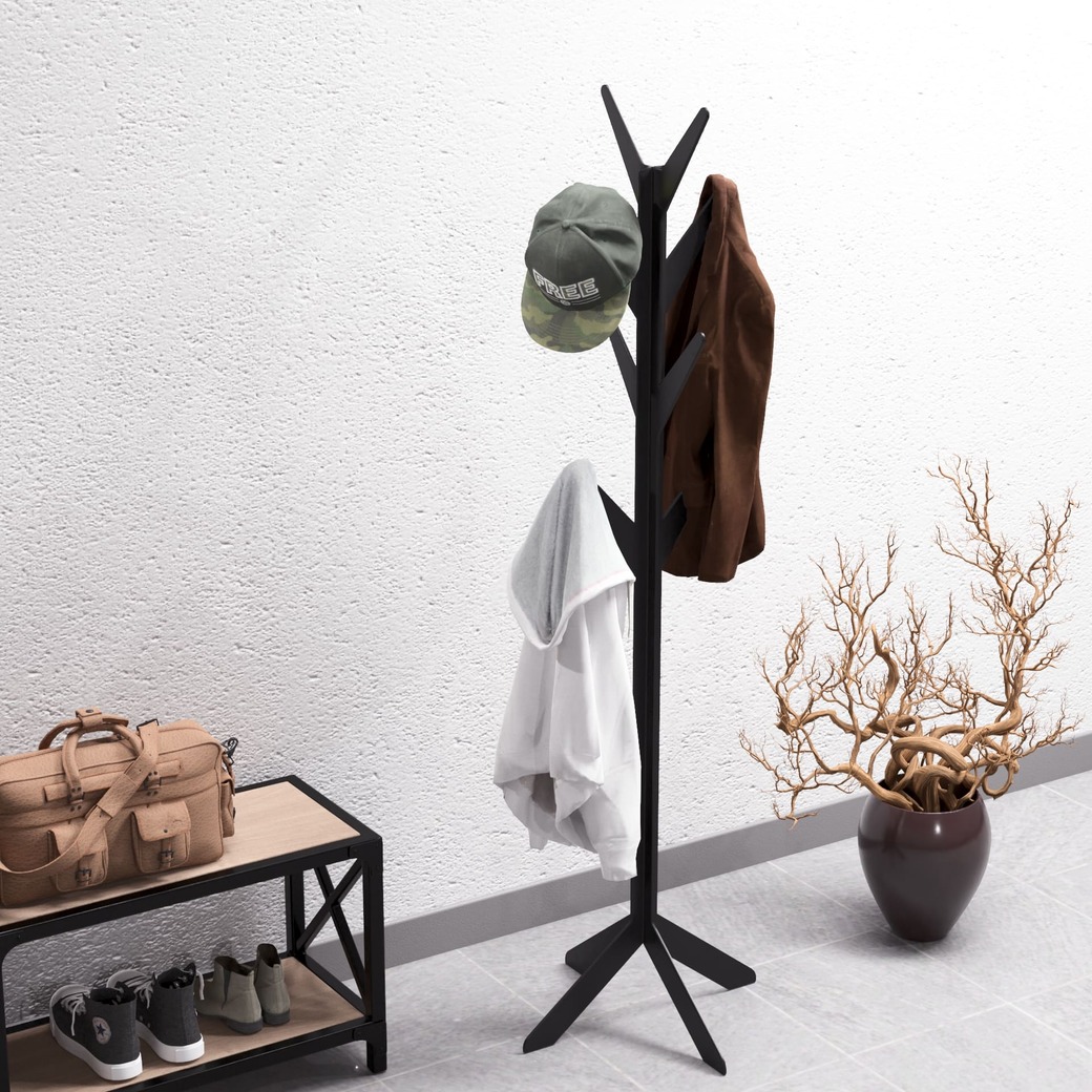 Free-Standing Modern Coat Rack. DXF, SVG files for plasma, laser cutting. Фото 4