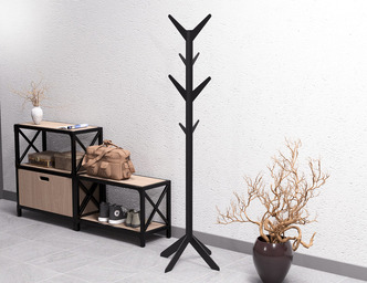 Cuier cu picior Modern V2. Fișiere DXF, SVG pentru tăiere cu plasmă și laser