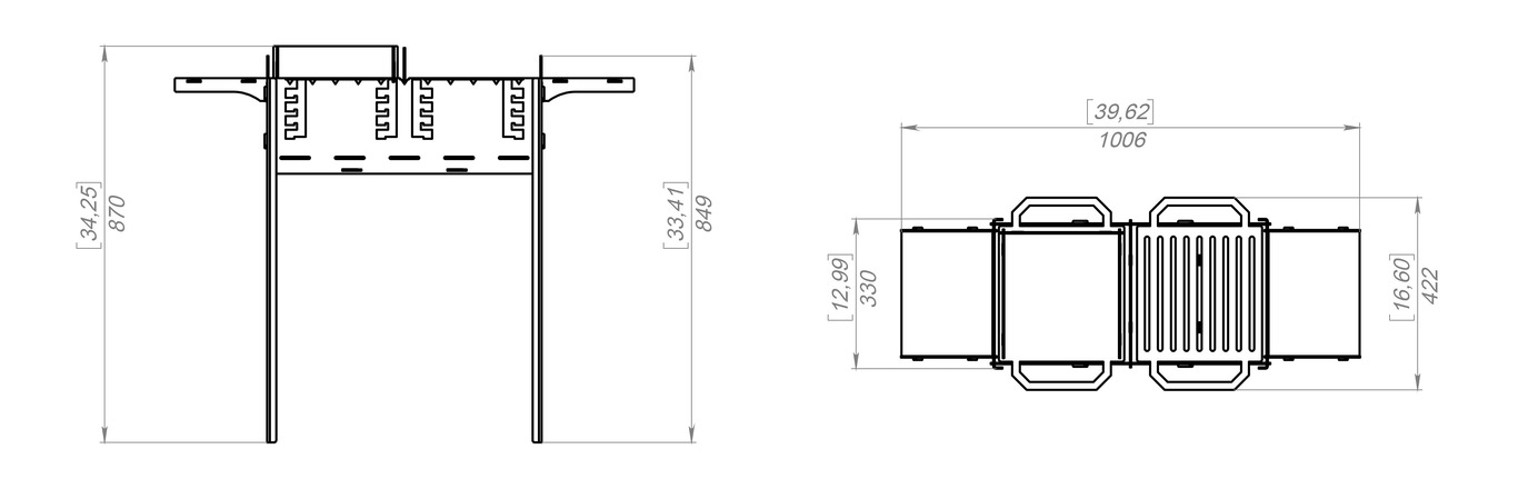 Titan Fire Pit Grill. DXF files for plasma, laser cutting. Фото 21