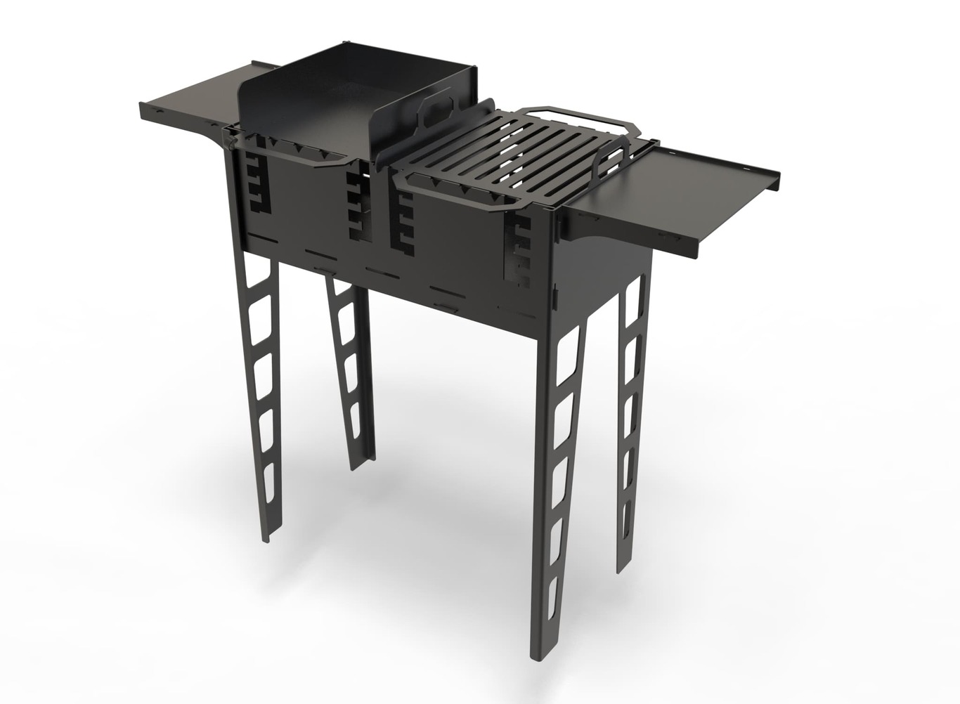 Titan Fire Pit Grill. DXF files for plasma, laser cutting. Фото 6