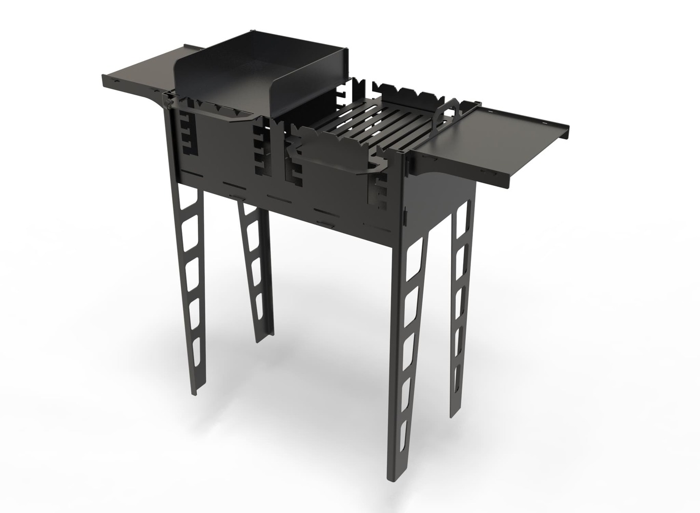 Titan Fire Pit Grill. DXF files for plasma, laser cutting. Фото 7