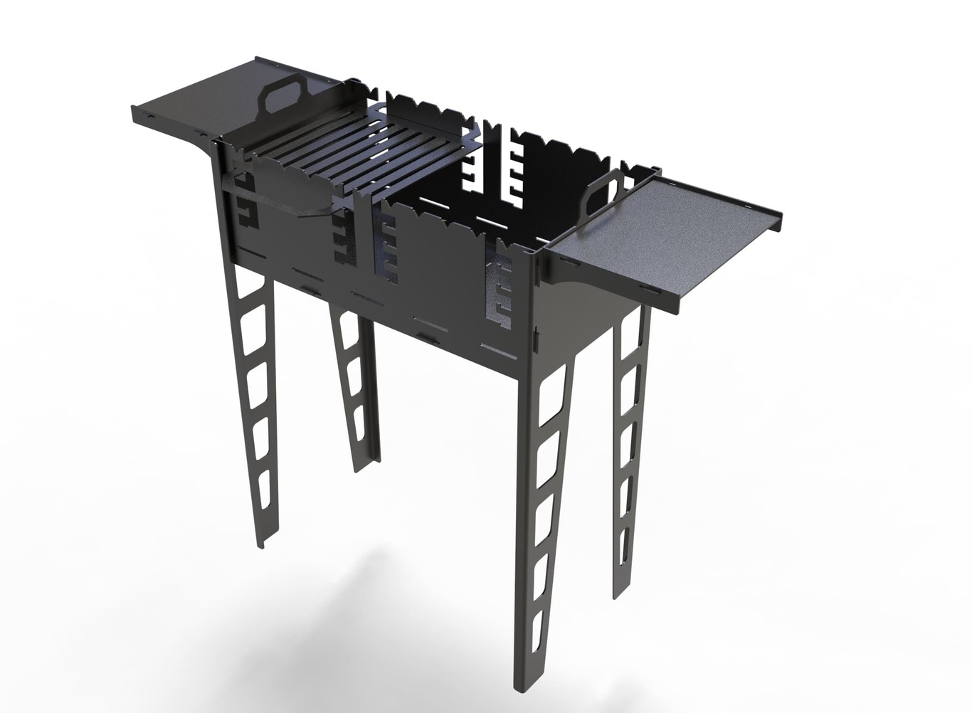 Titan Fire Pit Grill. DXF files for plasma, laser cutting. Фото 10