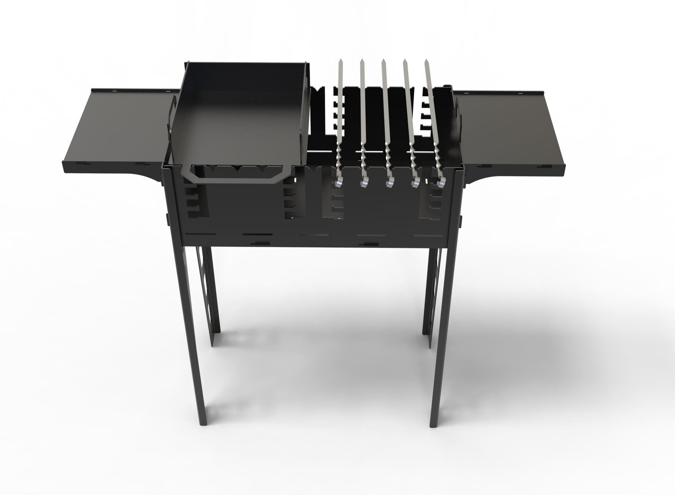Titan Fire Pit Grill. DXF files for plasma, laser cutting. Фото 15