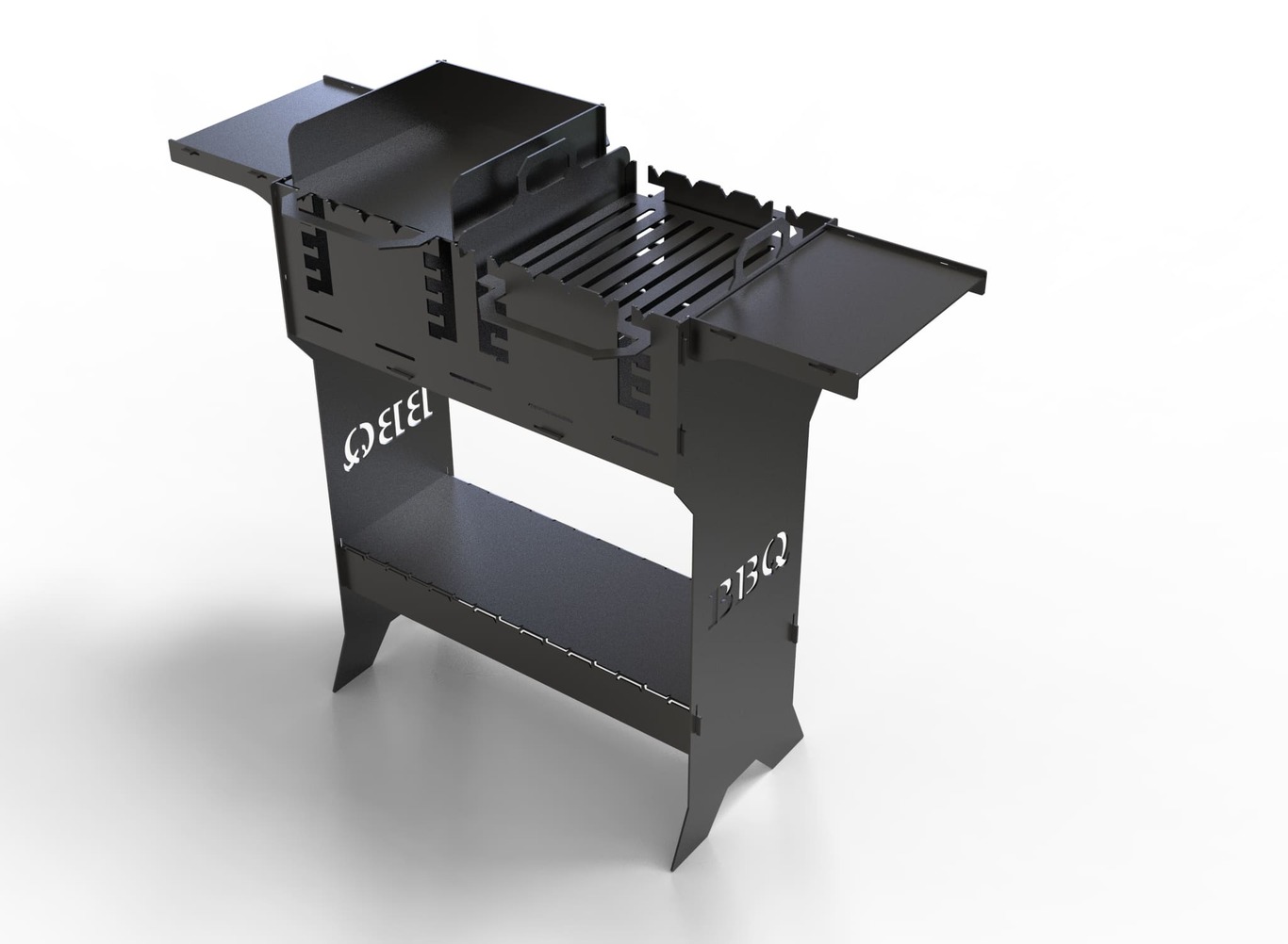 Titan V2 Fire Pit Grill. DXF files for plasma, laser cutting. Фото 7