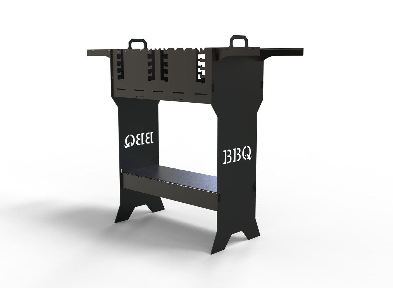 Titan V2 Fire Pit Grill. DXF files for plasma, laser cutting. Фото 10