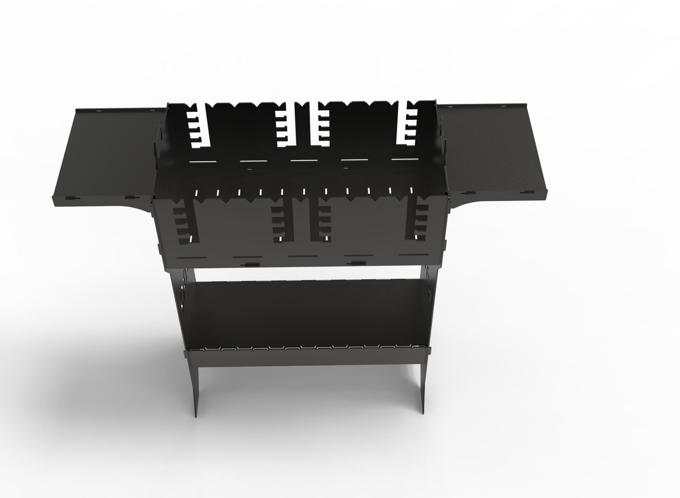 Titan V2 Fire Pit Grill. DXF files for plasma, laser cutting. Фото 13