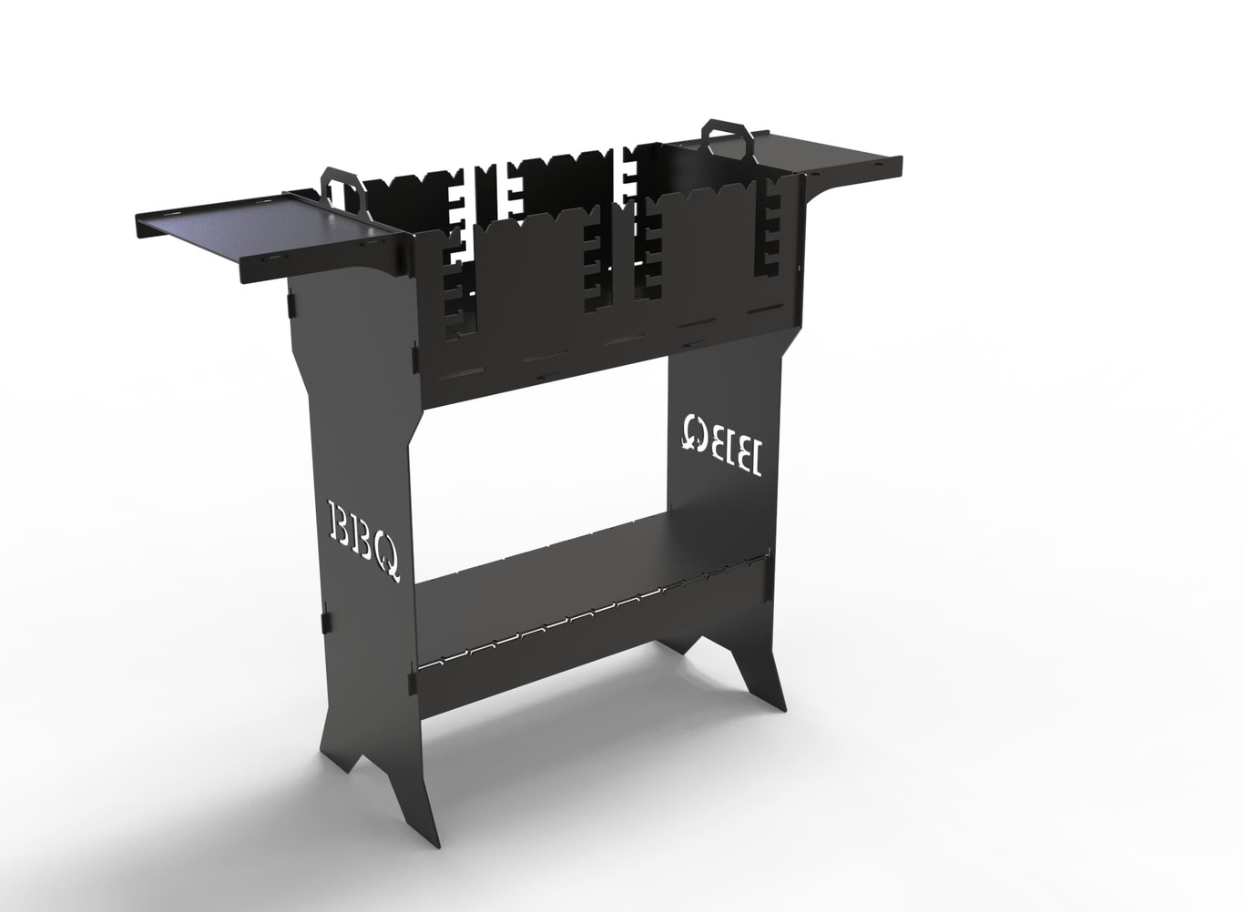 Titan V2 Fire Pit Grill. DXF files for plasma, laser cutting. Фото 14
