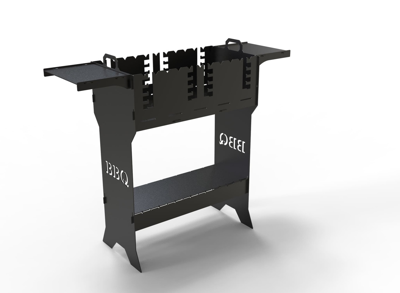 Titan V2 Fire Pit Grill. DXF files for plasma, laser cutting. Фото 15