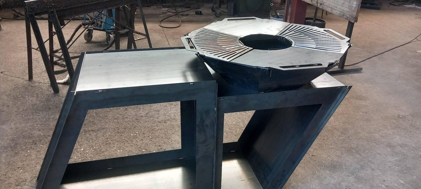 Delux Fire Pit Grill. DXF files for plasma, laser cutting. Фото 18