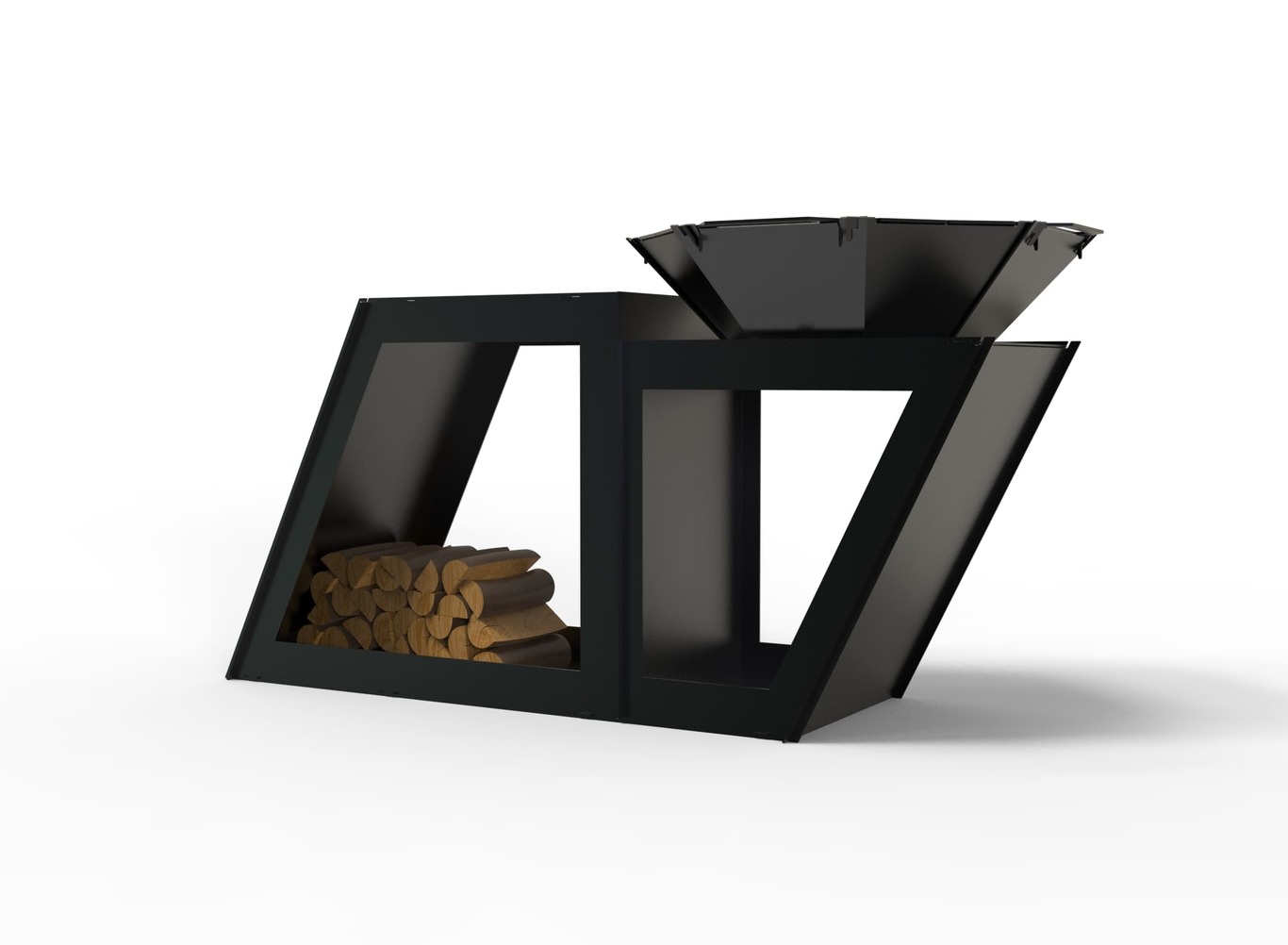 Delux Fire Pit Grill. DXF files for plasma, laser cutting. Фото 5
