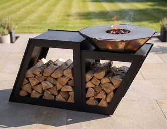 Delux Fire Pit Grill. DXF files for plasma, laser cutting